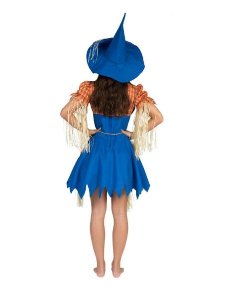 Déguisement Épouvantail Femme avec chapeau