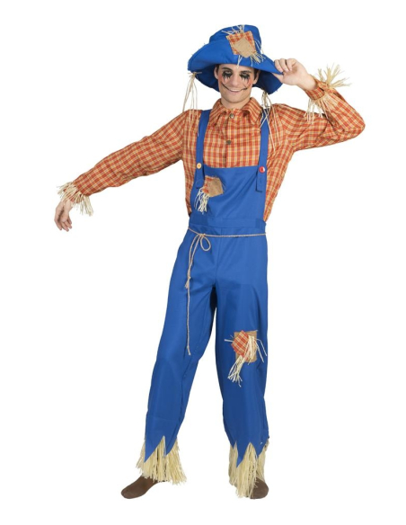 Déguisement Épouvantail homme avec chapeau