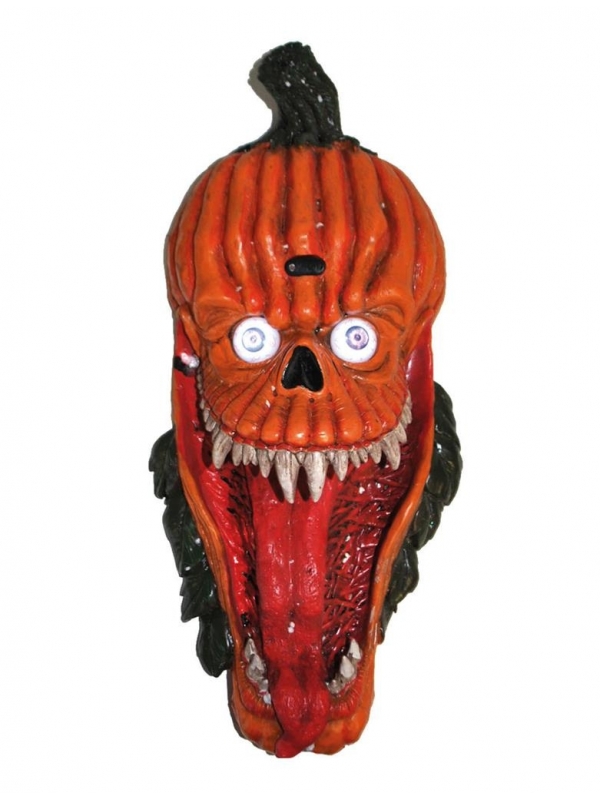 Citrouille Halloween Parlante & Projecteur - 3 Visages, Chansons Et Blagues, LED