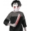 Masque et couteau Jason avec sang - enfant pour Halloween