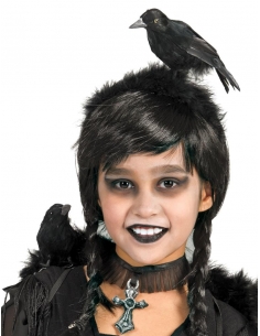 Serre-tête sorcière avec corbeau