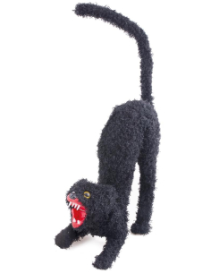 Méchant chat noir - Déco Halloween