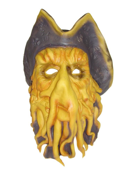 Masque Pirate pieuvre avec tricorne