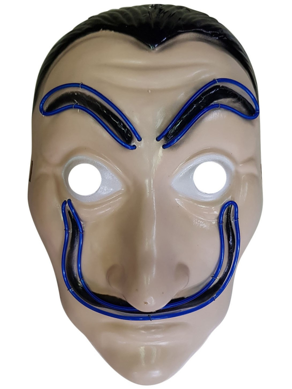 Masque Dali Lumineux en pvc