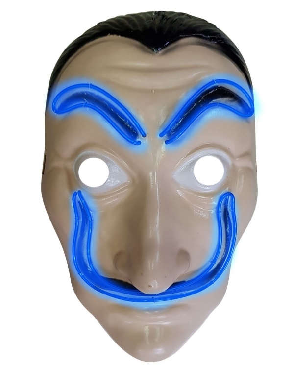 Masque Dali Lumineux en pvc