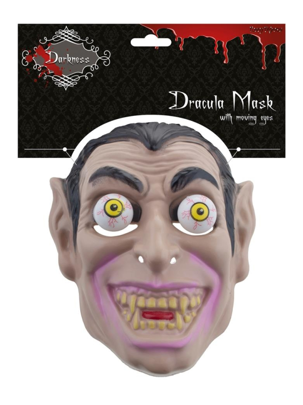 Masque Dracula avec des yeux qui bougent