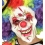 Masque Clown horreur avec blessures - Latex