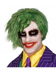Perruque Joker verte homme