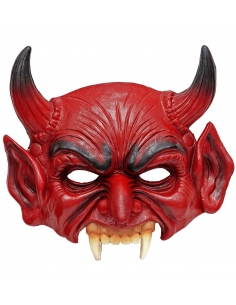 Demi-masque diable - Mousse de Latex