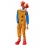 Automate Clown tueur 185 cm animé avec musique de cirque