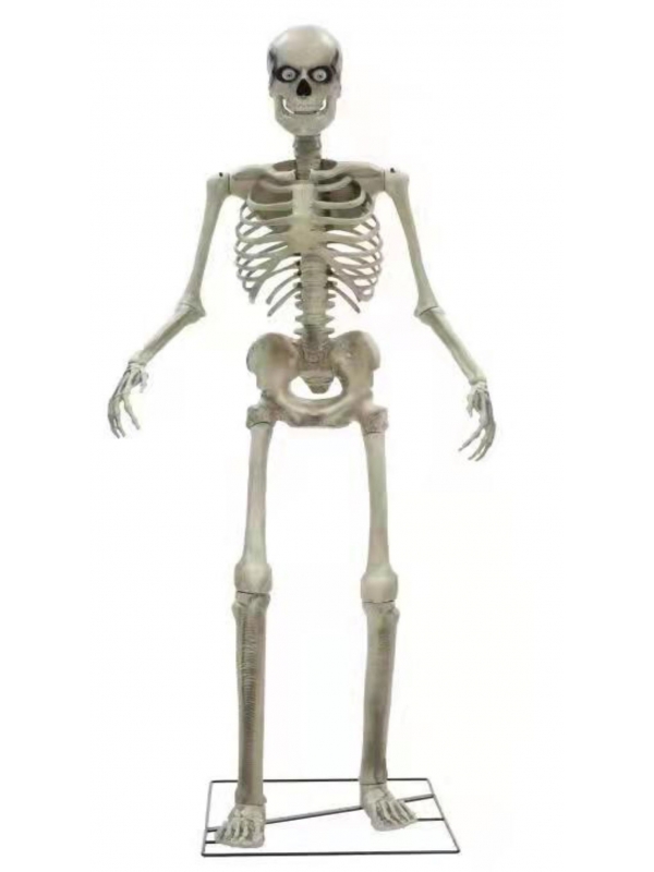 Automate Squelette géant 250 cm (mouvement, son & lumière)