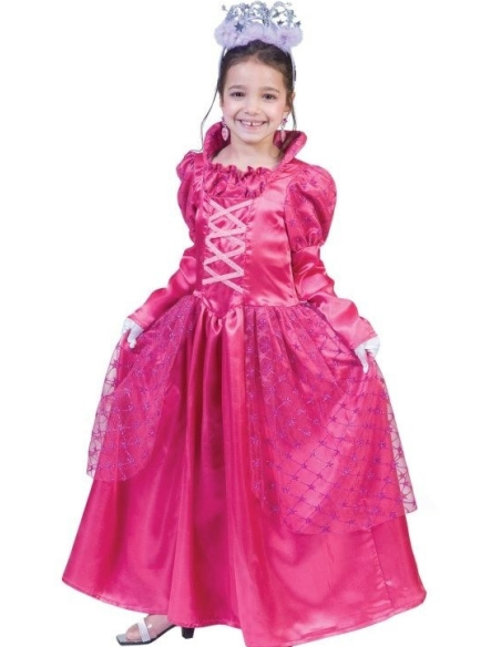 Déguisement Princesse rose fille