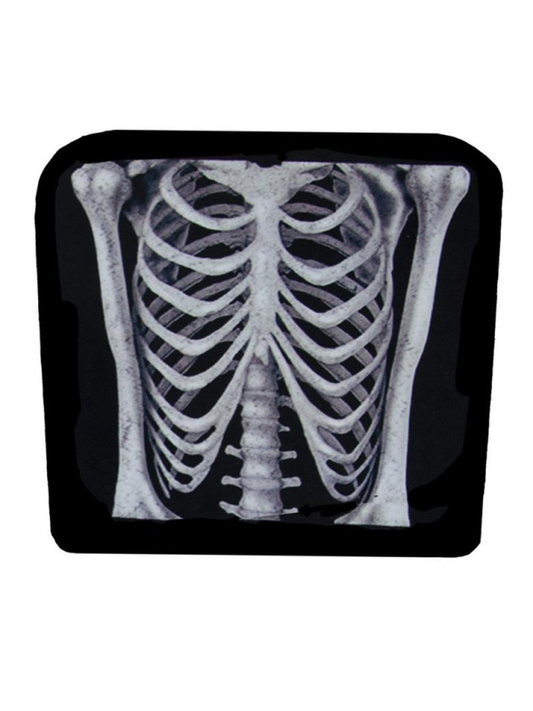 Housse de Chaise squelette Halloween 38x48cm