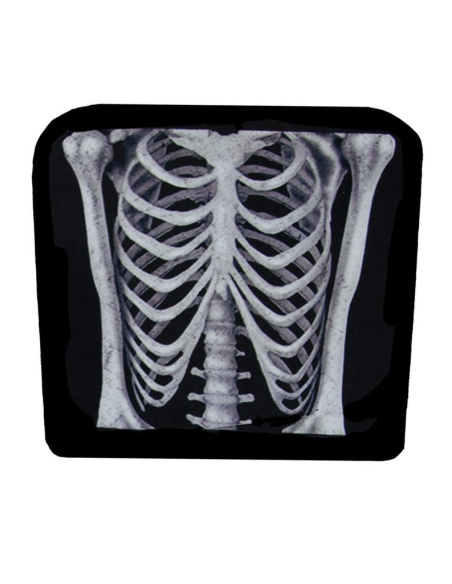 Housse de Chaise squelette Halloween 38x48cm