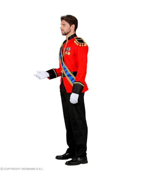 Déguisement uniforme prince royale homme du S au XXL