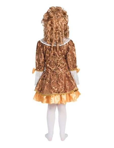 Déguisement Baroque fillette marron