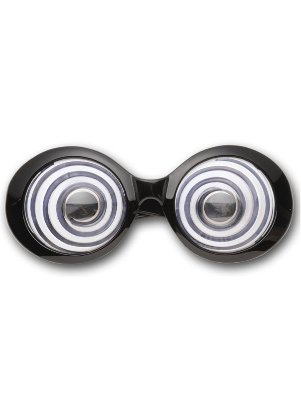 Lunettes spirales de savant fou