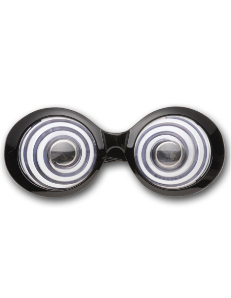 Lunettes spirales de savant fou