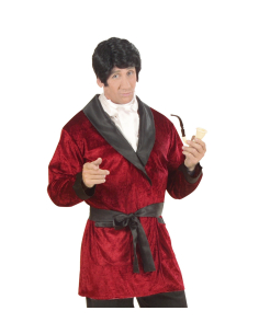 Déguisement Gentleman Anglais (veste velours, ceinture et foulard)