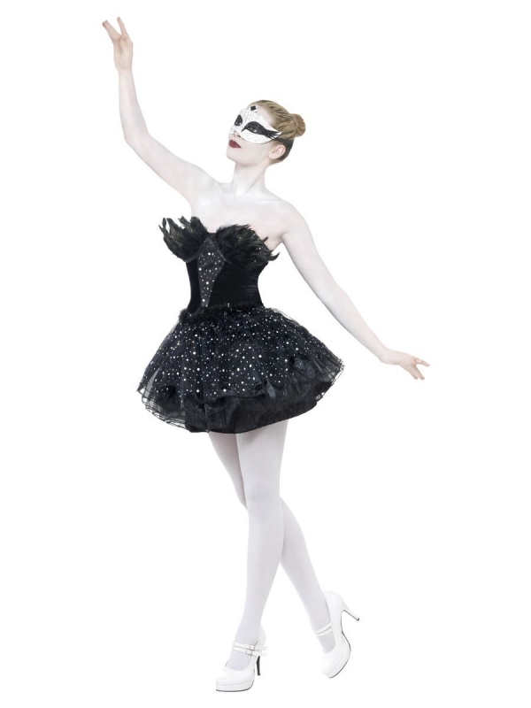 Déguisement danseuse gothique (robe à tutu noire)
