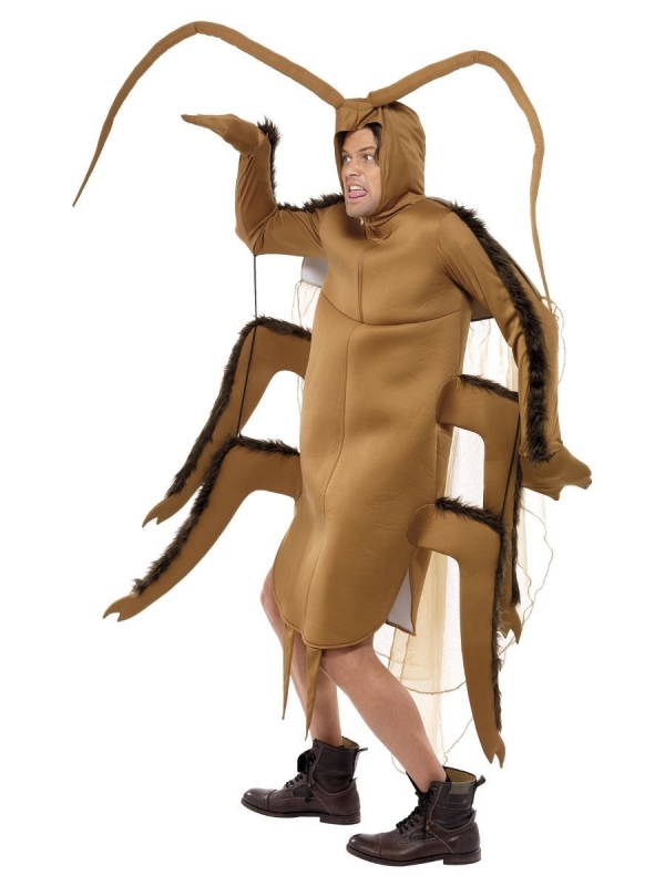Costume de cafard marron homme