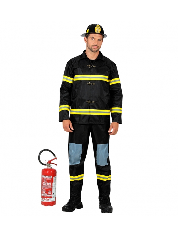 Déguisement Pompier Homme avec casque - du S au XXL