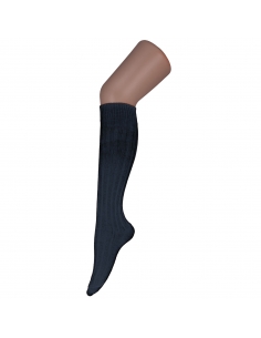 Chaussettes noires adulte- 60 cm