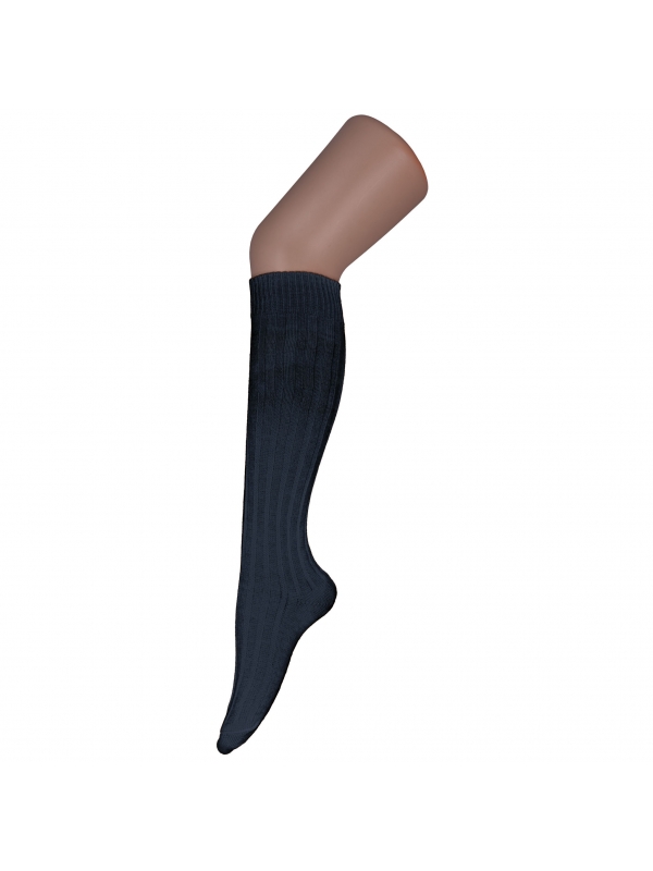 Chaussettes noires adulte- 60 cm