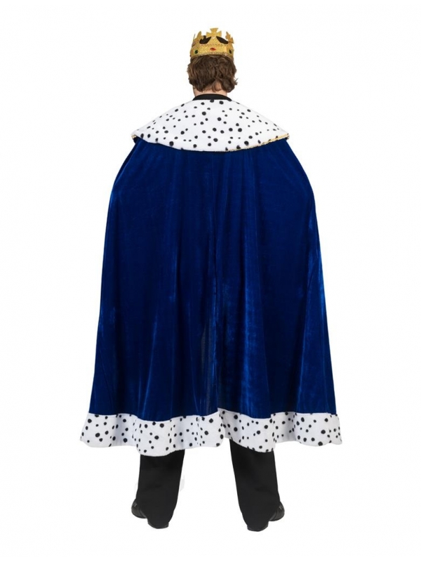 Cape Royale En Velours Rouge Pour Déguisement - Pour Halloween, Carnaval, Soirée à Thème Roi/reine