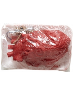 Cœur humain sanglant emballé ou à suspendre - Halloween