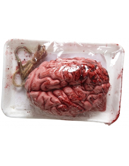 Cerveau humain emballé ou a suspendre - Halloween