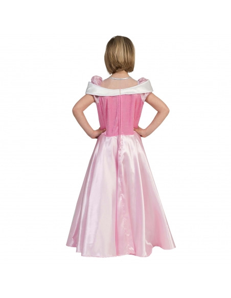 Robe Princesse rose pour fille du 2 au 12 ans