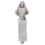 Déguisement nonne gothique gris (robe longue et coiffe)