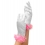Gants blancs de princesse pour fillette