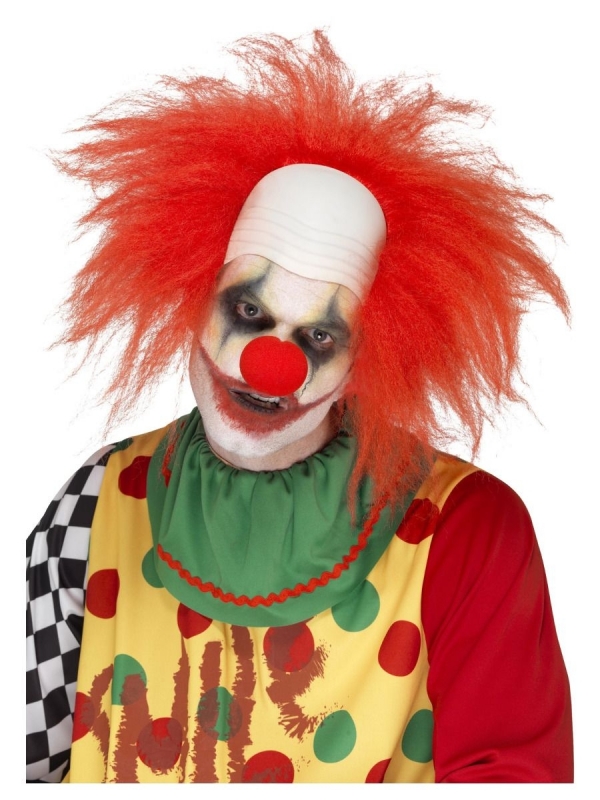Perruque clown luxe : Ajoutez une touche de folie à votre déguisement