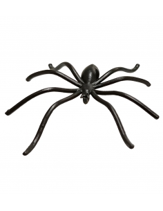 Set 50 araignées noires - déco halloween 2