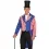 Veste queue de pie homme, couleurs drapeau USA