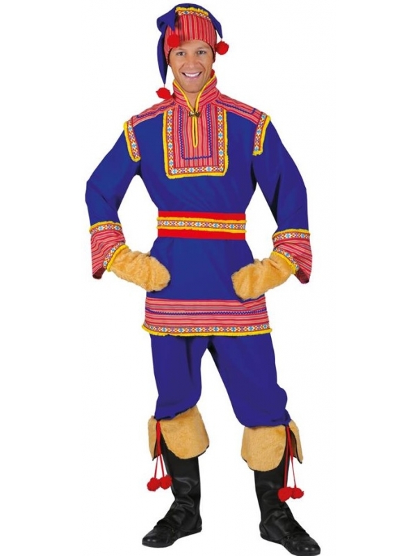 Costume traditionnel de Laponie pour homme Saami