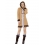 Déguisement inuit femme, Marron, avec jambières