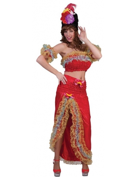 Déguisement danseuse Brésilienne femme du S au XL