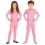 Justaucorps pantalon, manches longues enfants