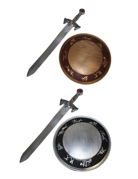 Epée & bouclier pour chevalier garçon