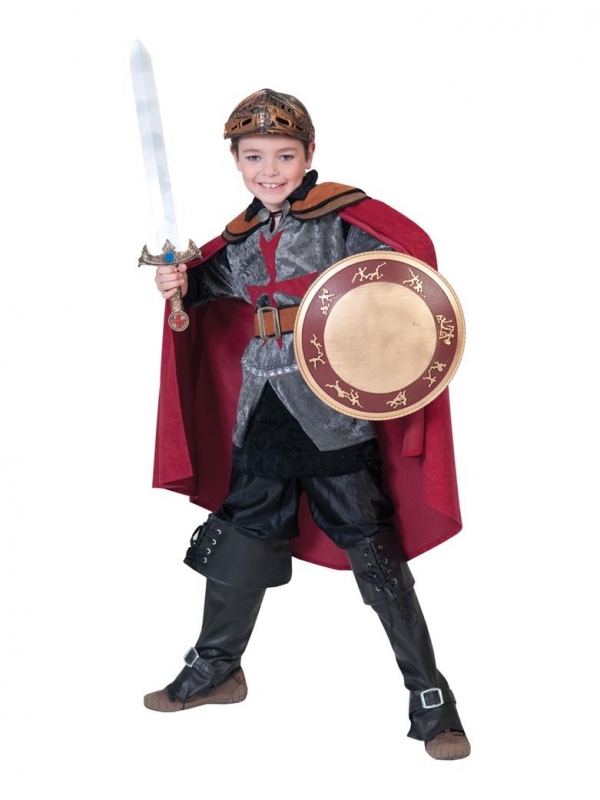 Déguisement chevalier templier garçon