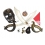 Accessoires pirate enfant 9 pcs