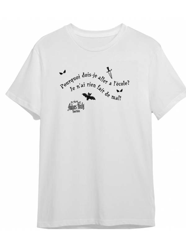 T-shirt Famille Addams enfant