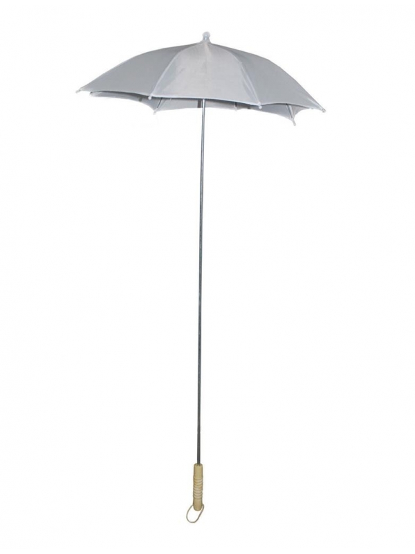 Parapluie clown ou carnaval Dunkerque  gris - 105 cm