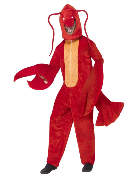 Déguisement Homard Adulte (combinaison, capuche)
