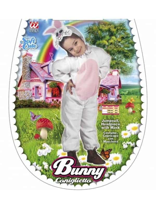 Déguisement lapin blanc du 2/3 au 3/4 ans