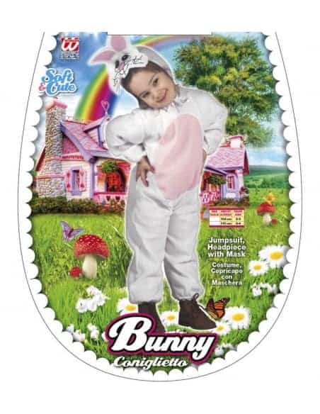 Déguisement lapin blanc du 2/3 au 3/4 ans
