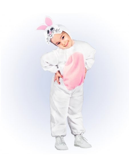 Déguisement lapin blanc du 2/3 au 3/4 ans